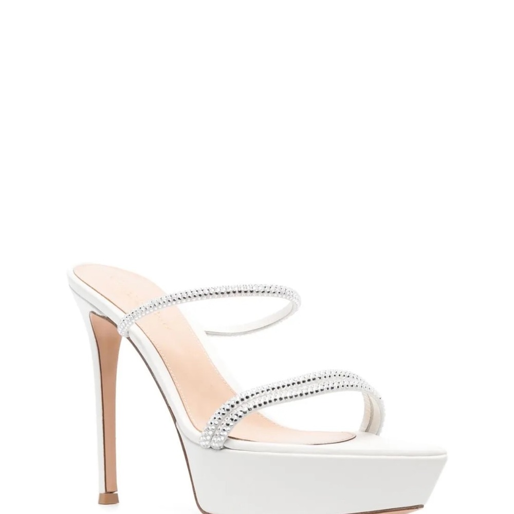 NEW Gianvito Rossi Montecarlo Crystal Sandals – EU 36.5 / US 6.5 bridal /party